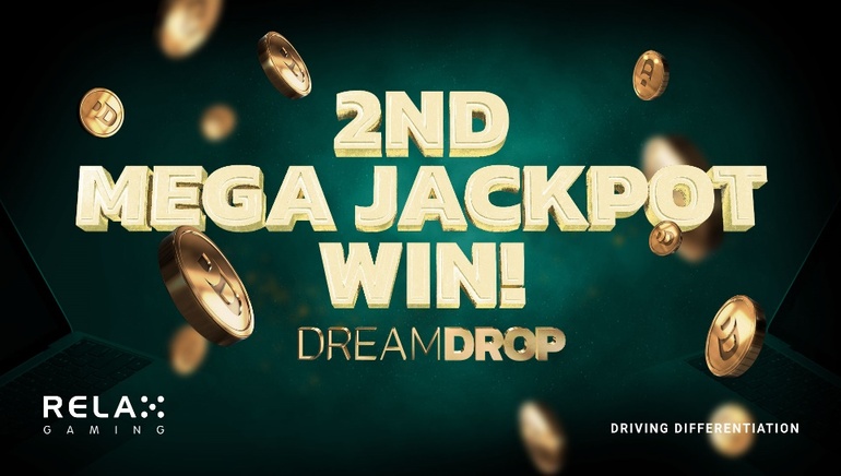 Sretnik osvojio Dream drop mega jackpot Relax Gaminga
